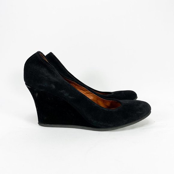 lanvin wedge shoes